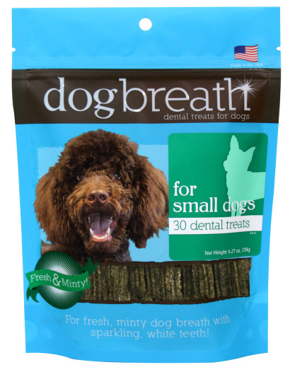 Dog breath hot sale treat